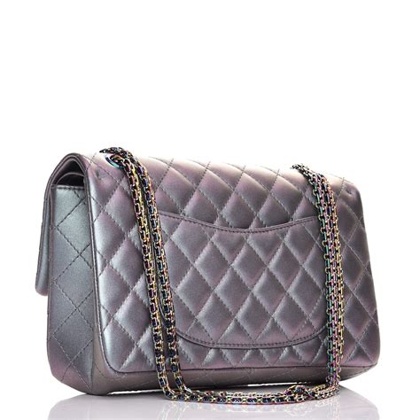 chanel iridescent lambskin quilted bag|vintage chanel lambskin bag.